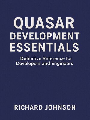 cover image of Quasar Development Essentials